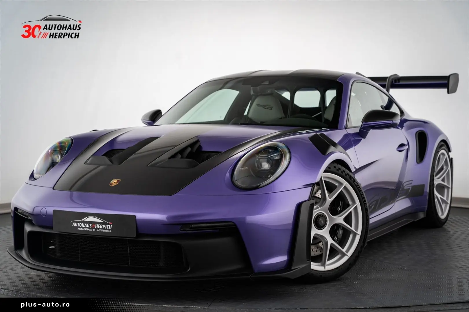 PORSCHE 992 GT3RS Weissach CXX PTS Veilchenlilametallic
