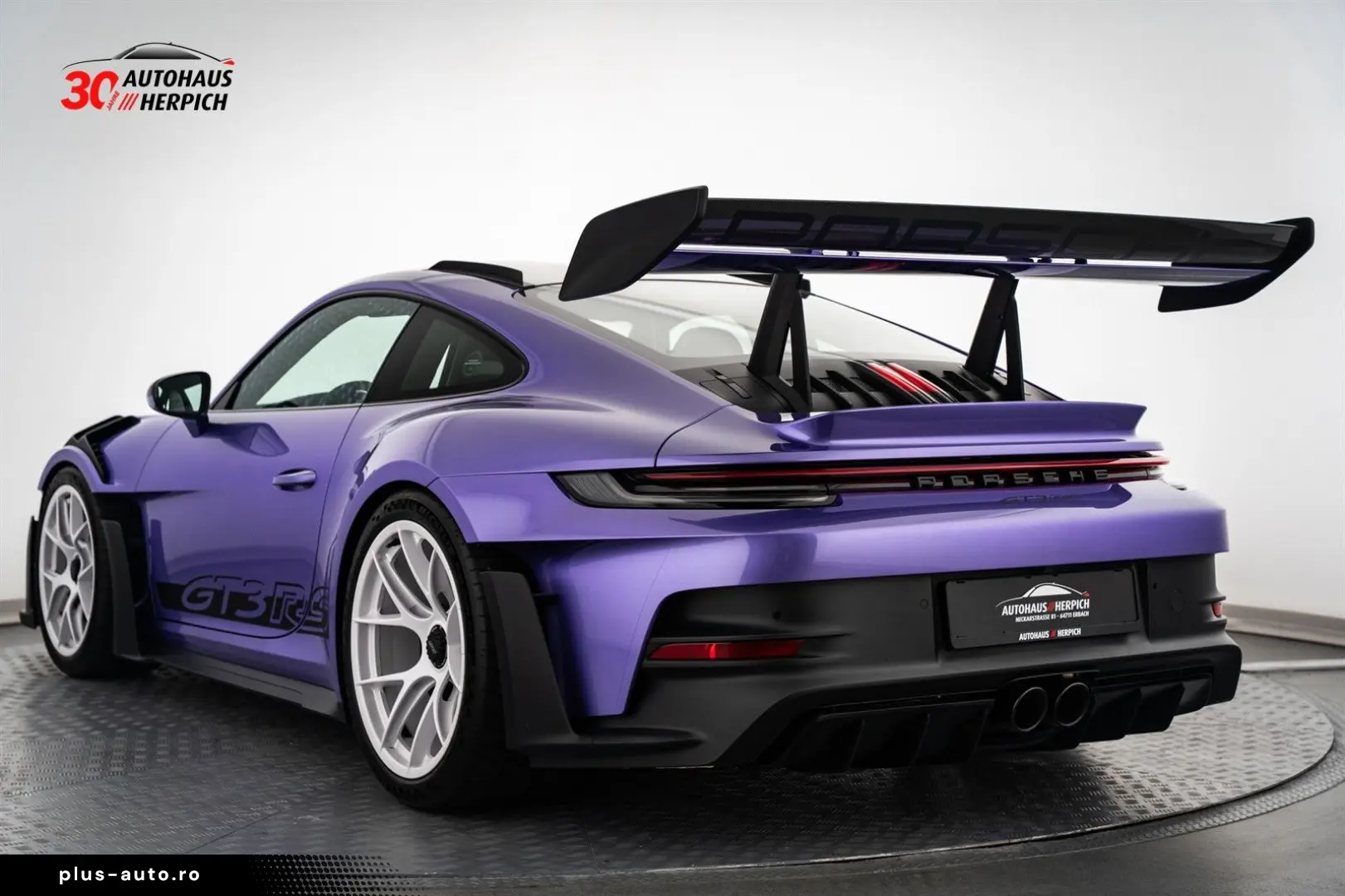 PORSCHE 992 GT3RS Weissach CXX PTS Veilchenlilametallic