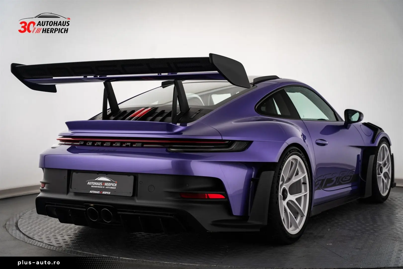 PORSCHE 992 GT3RS Weissach CXX PTS Veilchenlilametallic