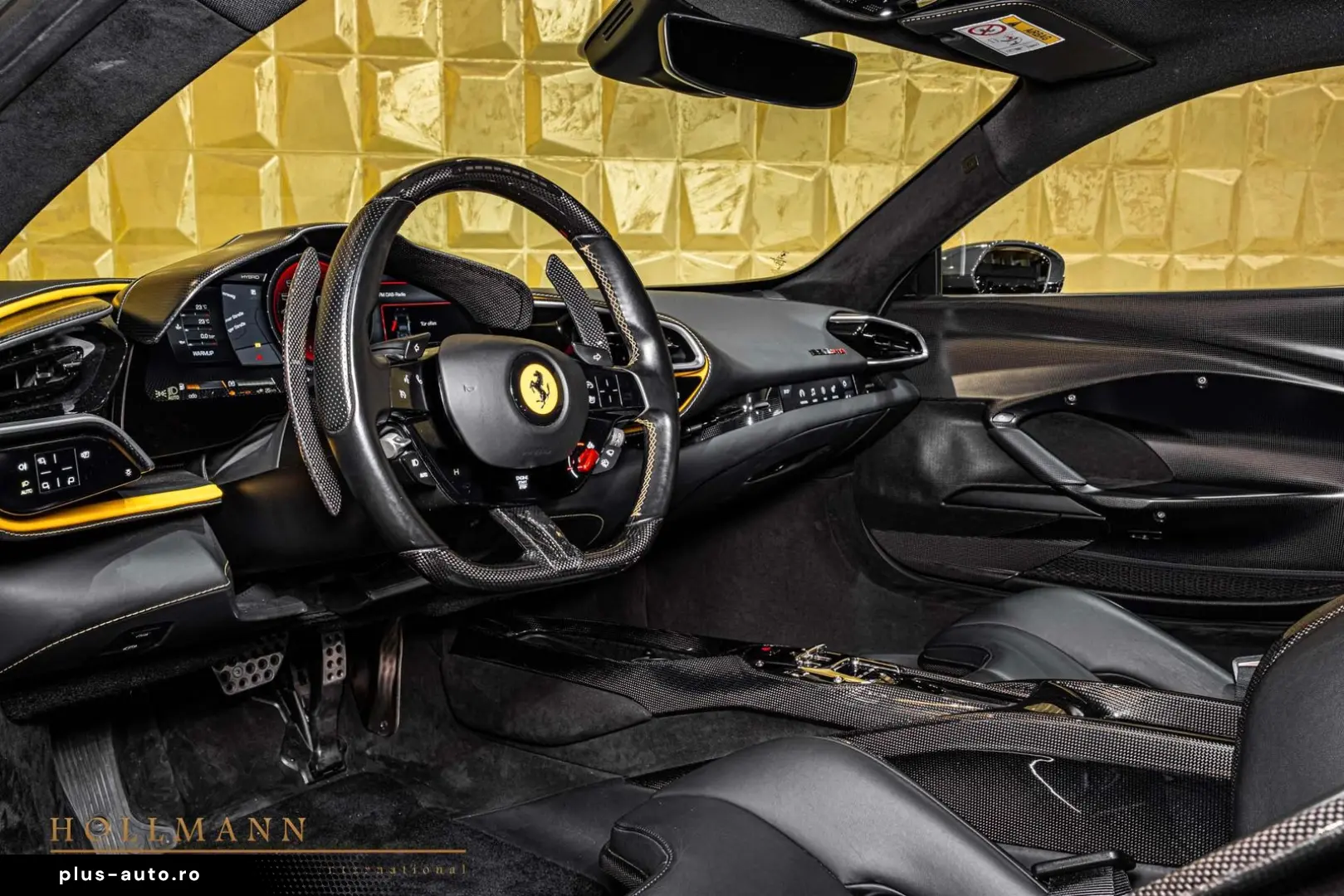 FERRARI 296 GTB CARBON LED ASSETTO FIORANO DAYTONA SEATS