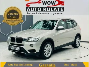 BMW X3 2015 2.0D E6 Garantie 12 Luni Rate Avans 0 Doar Cu Bu