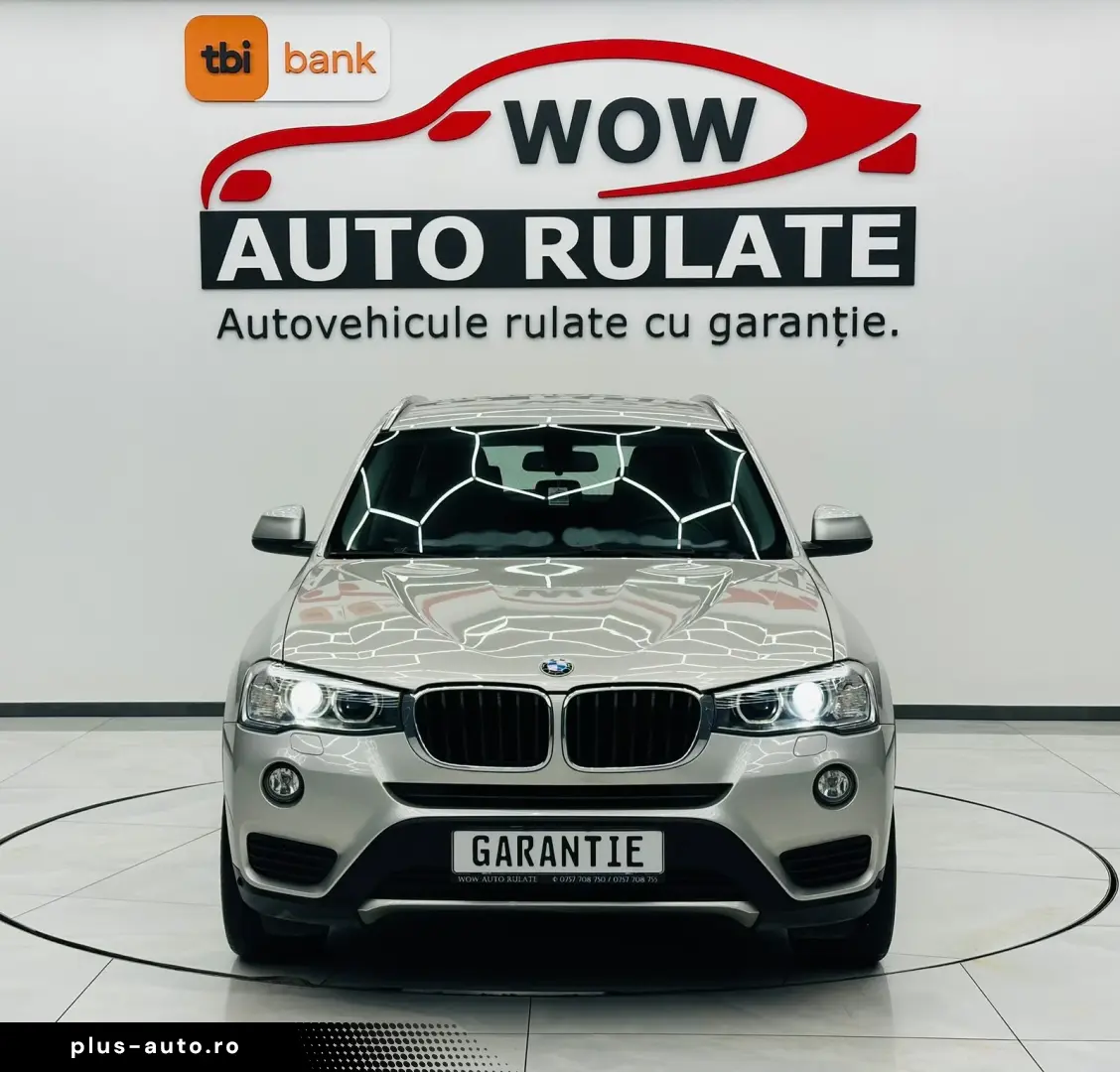 BMW X3 2015 2.0D E6 Garantie 12 Luni Rate Avans 0 Doar Cu Bu