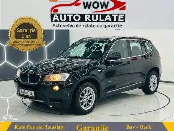 BMW X3 2012 2.0D E5 4x4 Garantie 12 Luni Rate Avans 0 Doar C