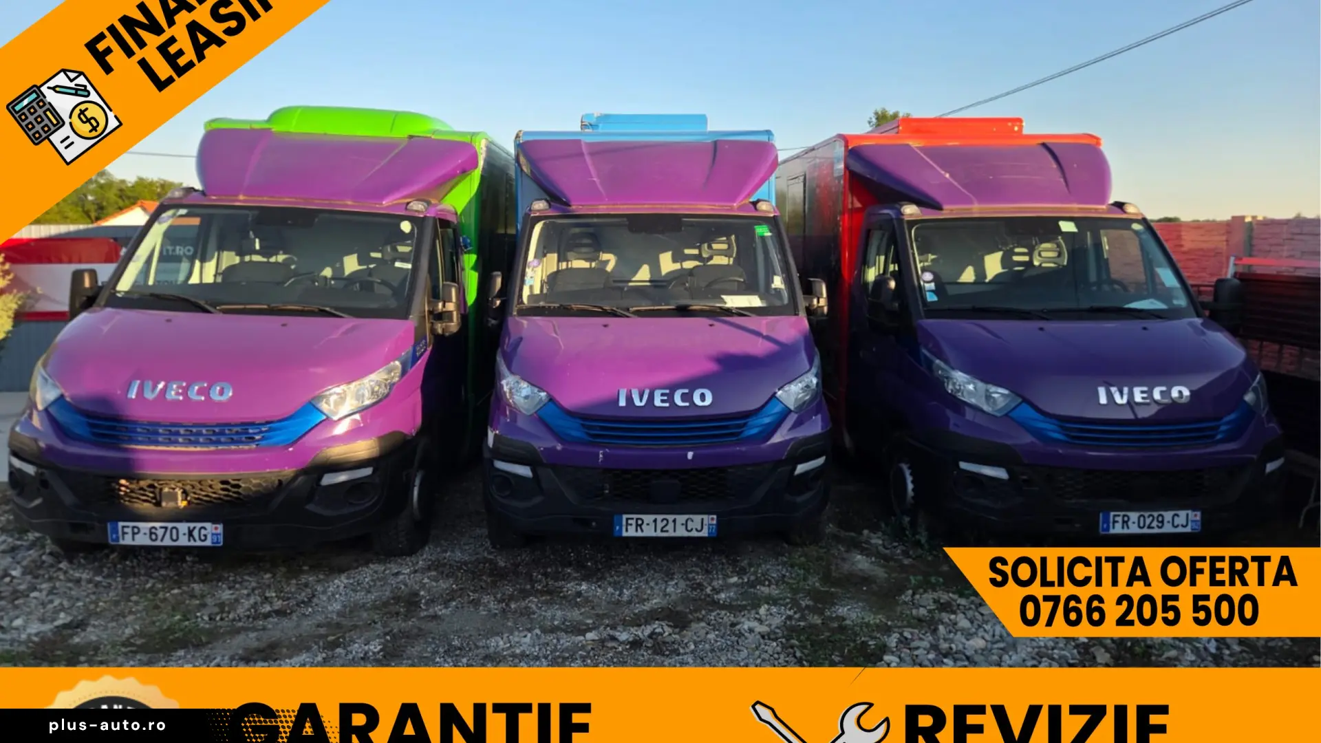 IVECO DAILY CUB FRIGORIFIC - STOC 6 BUCATI