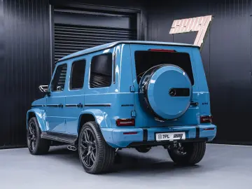 Mercedes-Benz G 63 AMG 2025   China Blue   Black