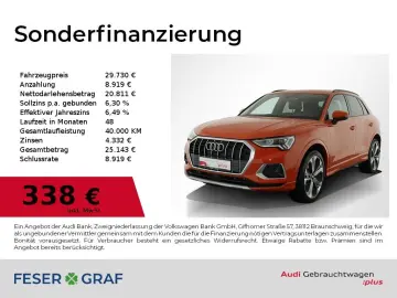 AUDI Q3 35 TFSI S tronic S Line Int Leder Navi LED AH