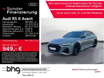 AUDI RS6 Avant 4.0 TFSI quattro Matrix AHK Standhz. B