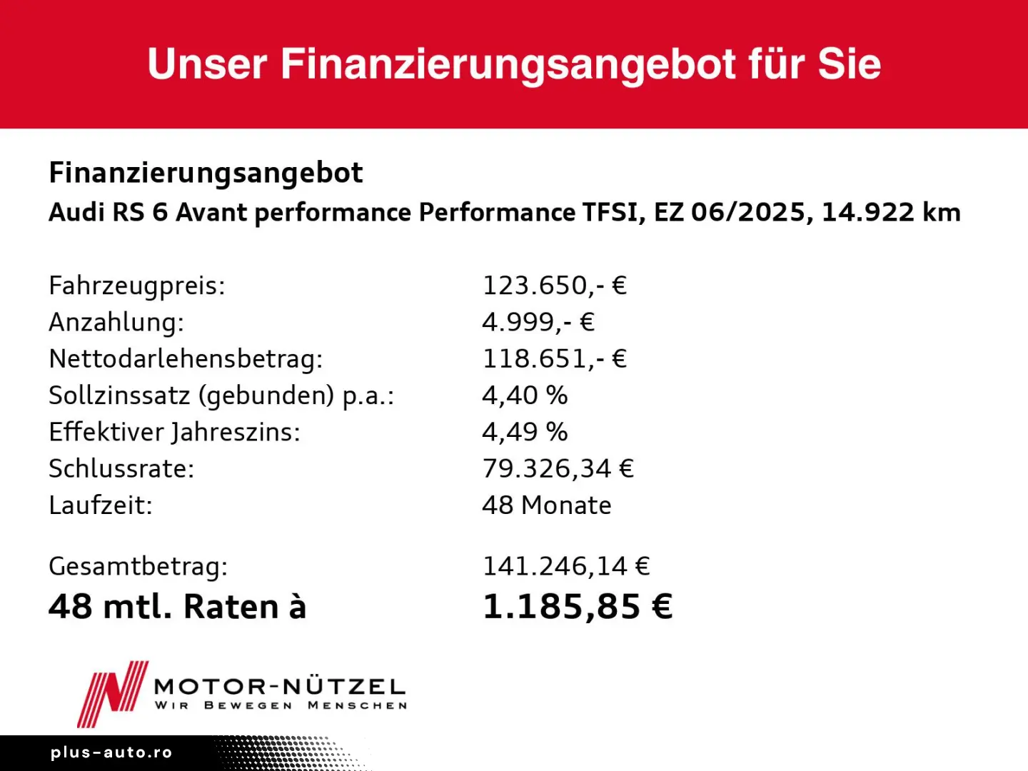 AUDI RS6 2025 — imagine 20
