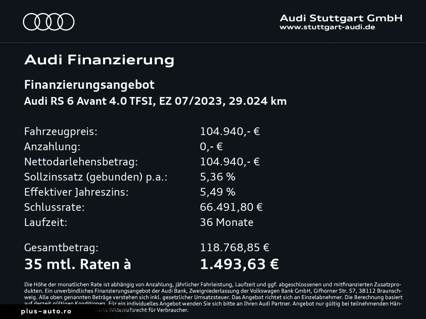 AUDI RS6 Avant 4.0 TFSI quattro Dynamik Laser B&O 22