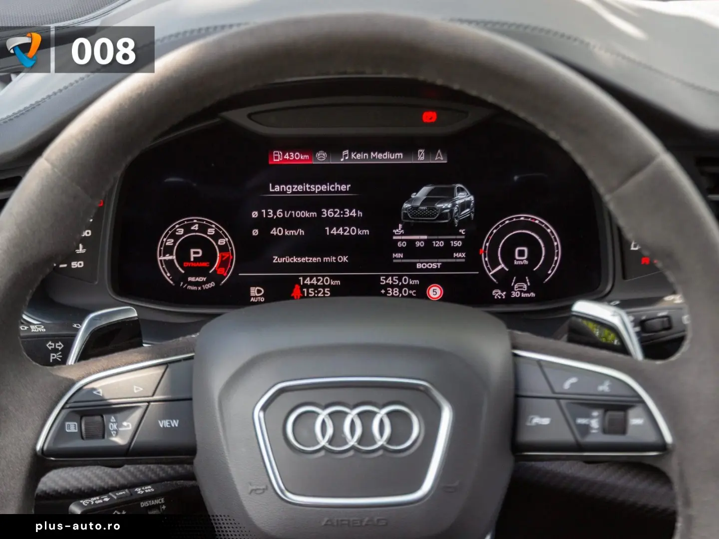AUDI RS Q8 RS-Abgas qu. Laser B&O Pano AHK Massge HUD