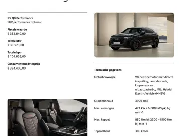 AUDI RSQ8 4.0 TFSI Performance 640pk Carbon Nightv. 3