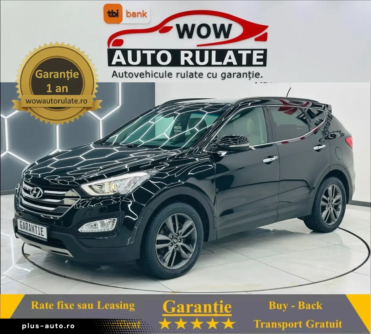 HYUNDAI SANTA-FE 2015 2.2D E5 Garantie 12 Luni Rate Avans 0