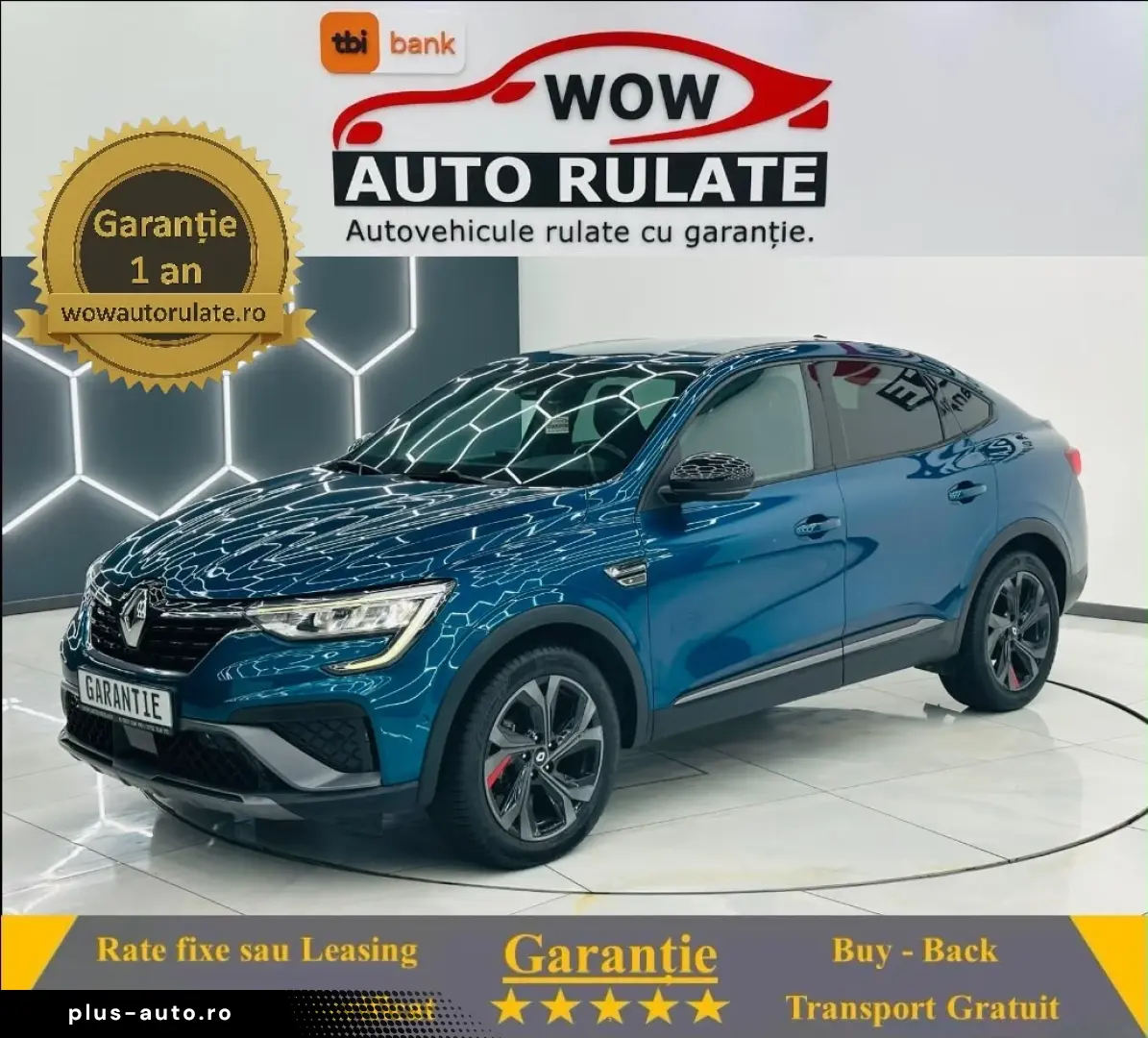 RENAULT Arkana 2022 1.3i  E6 Garantie 12 Luni Rate Avans 0 D