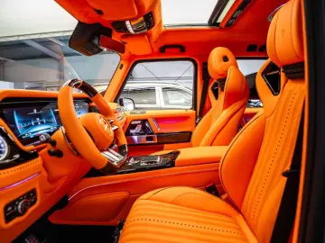 Mercedes-Benz G63 AMG FULL CARLEX RED SPORT SEATS