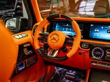 Mercedes-Benz G63 AMG FULL CARLEX RED SPORT SEATS