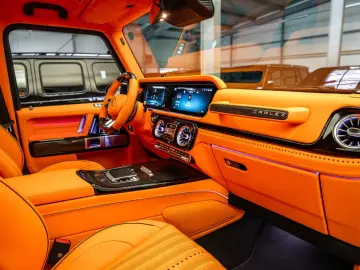 Mercedes-Benz G63 AMG FULL CARLEX RED SPORT SEATS