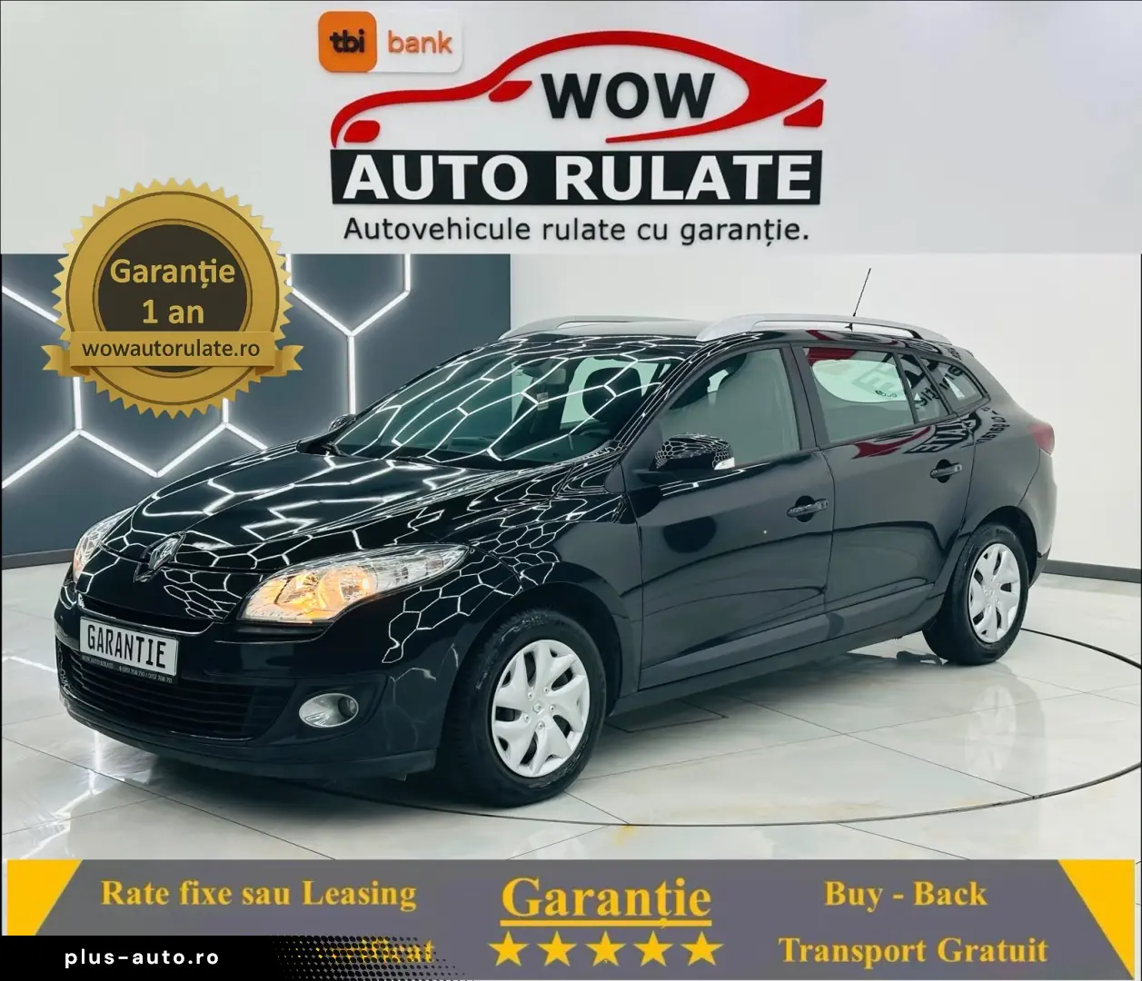 RENAULT MEGANE 2012 1.5D E5 Garantie 12 Luni Rate Avans 0 Do