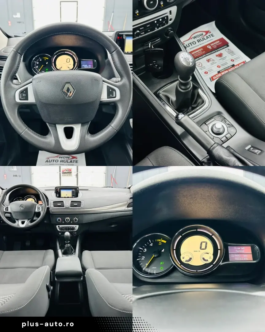 RENAULT MEGANE 2012 1.5D E5 Garantie 12 Luni Rate Avans 0 Do