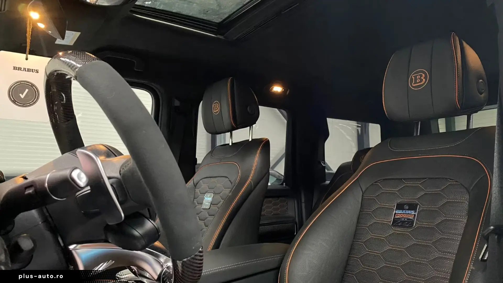 Mercedes-Benz Brabus B800 1 of 10 Black Orange Edition MY24
