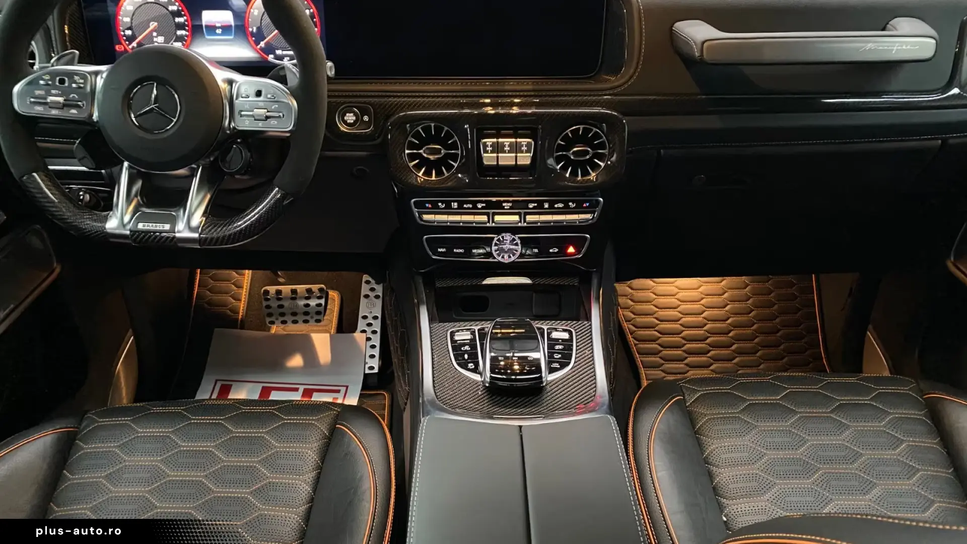 Mercedes-Benz Brabus B800 1 of 10 Black Orange Edition MY24