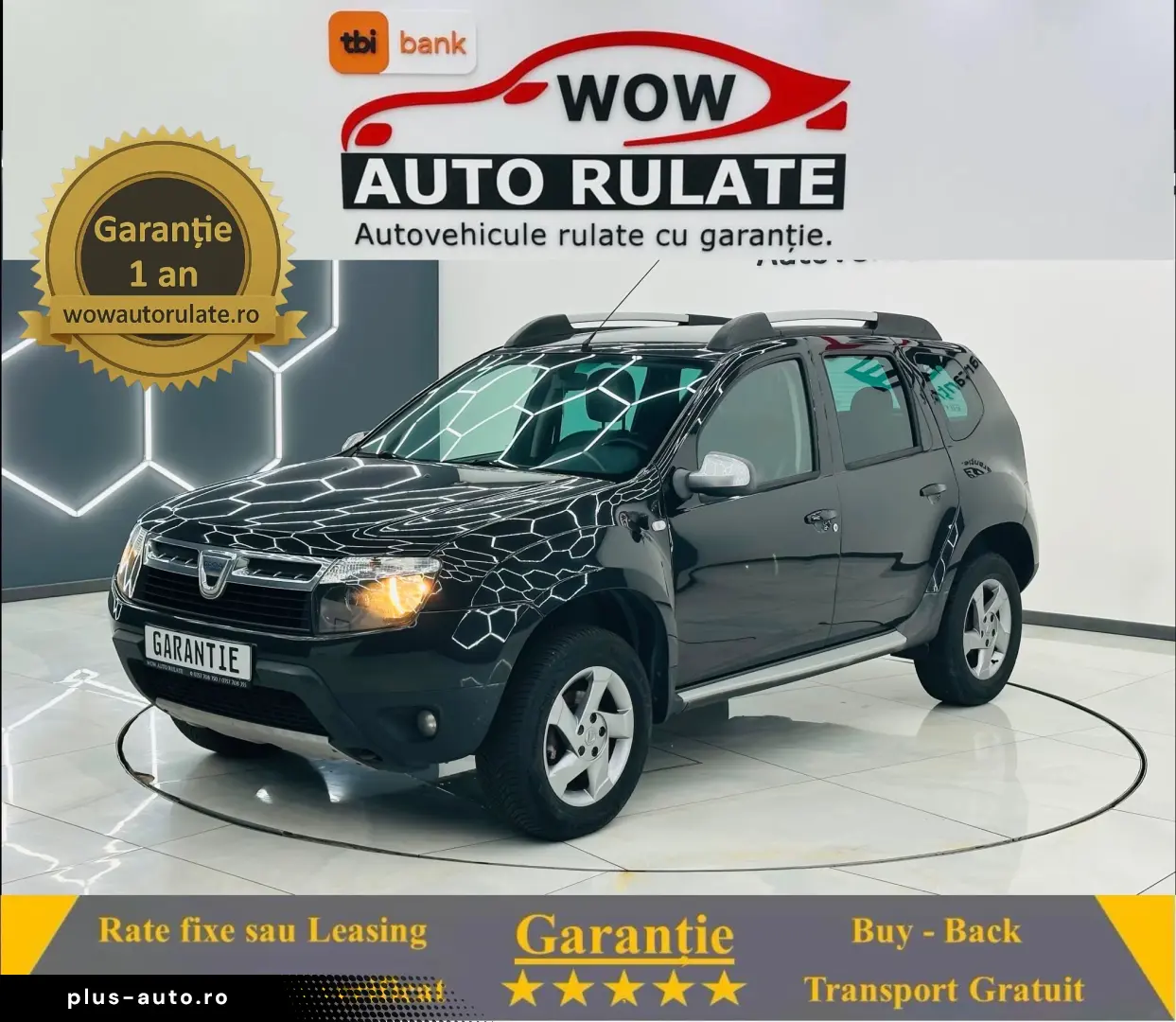 DACIA DUSTER 2013 1.5D E5 Garantie 12 Luni Rate Avans 0 Doar