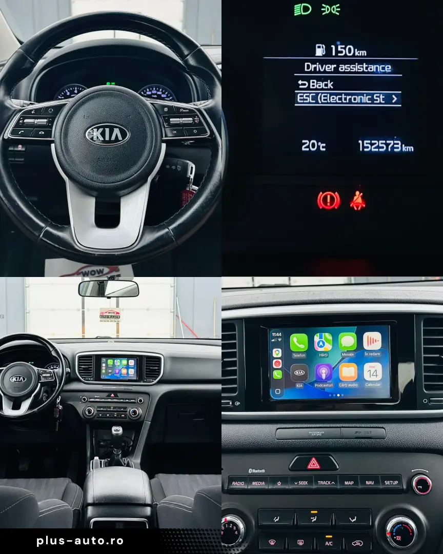 KIA SPORTAGE 2019 1.6i E6 Garantie 12 Luni Rate Avans 0 Doar
