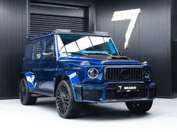 Mercedes-Benz G800 BRABUS  Blue Custom Nappa Carbon