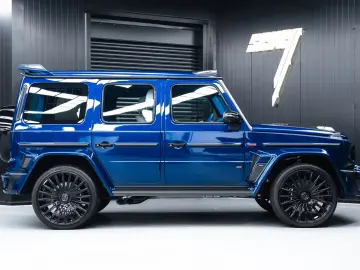 Mercedes-Benz G800 BRABUS  Blue Custom Nappa Carbon