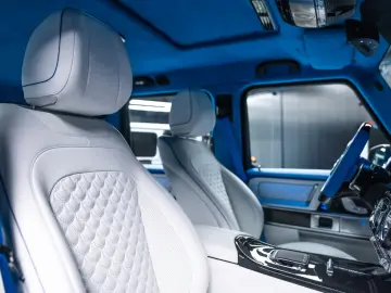 Mercedes-Benz G800 BRABUS  Blue Custom Nappa Carbon