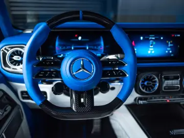 Mercedes-Benz G800 BRABUS  Blue Custom Nappa Carbon