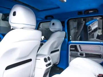 Mercedes-Benz G800 BRABUS  Blue Custom Nappa Carbon