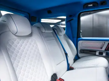 Mercedes-Benz G800 BRABUS  Blue Custom Nappa Carbon