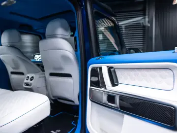 Mercedes-Benz G800 BRABUS  Blue Custom Nappa Carbon