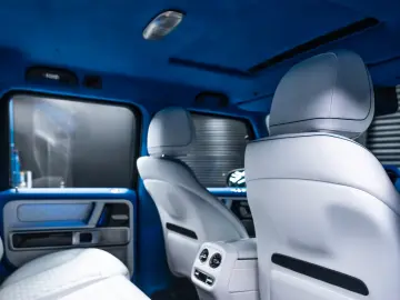 Mercedes-Benz G800 BRABUS  Blue Custom Nappa Carbon