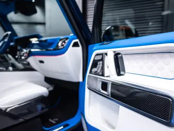 Mercedes-Benz G800 BRABUS  Blue Custom Nappa Carbon