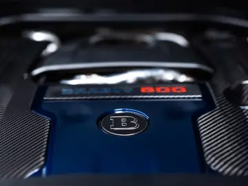 Mercedes-Benz G800 BRABUS  Blue Custom Nappa Carbon