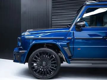 Mercedes-Benz G800 BRABUS  Blue Custom Nappa Carbon