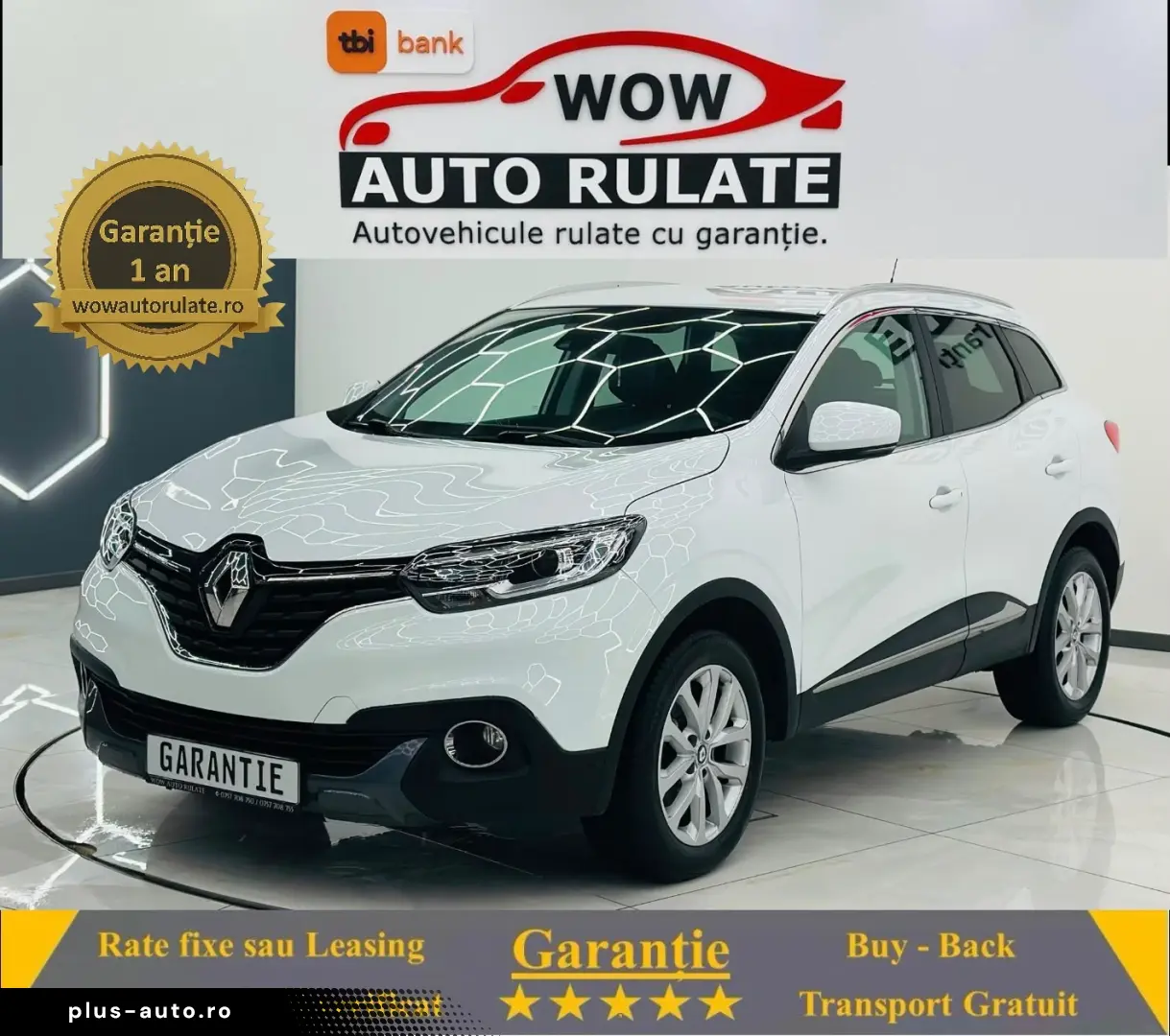 RENAULT KADJAR 2016 1.5D E6 Garantie 12 Luni Rate Avans 0 Do