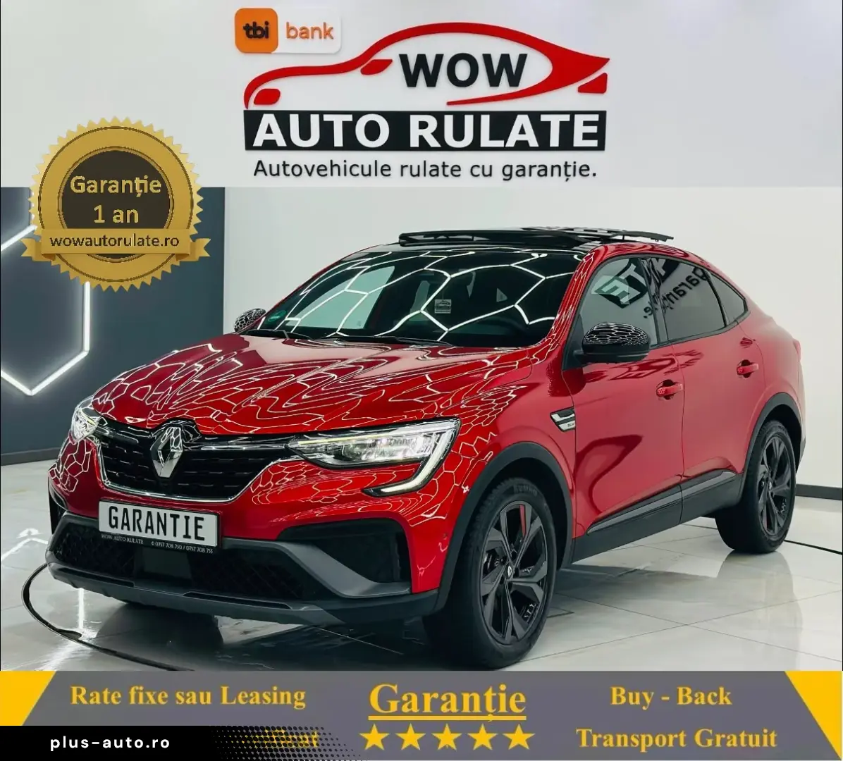 RENAULT Arkana 2022 1.6i hybrid  E6 Garantie 12 Luni Rate Av