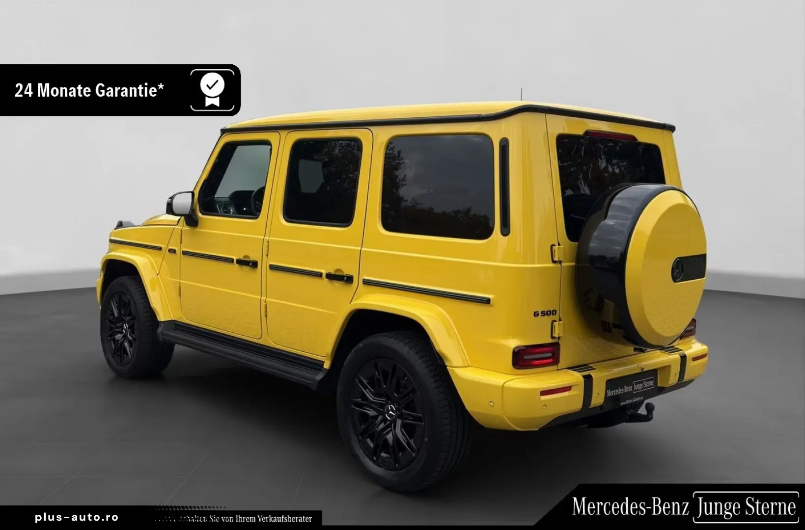 MERCEDES-BENZ G 500 AMG Manufaktur Sun Yellow