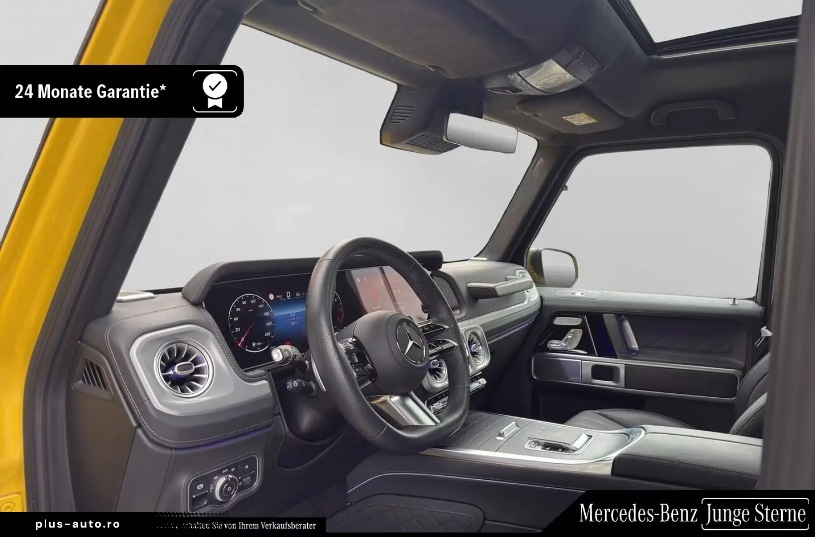 MERCEDES-BENZ G 500 AMG Manufaktur Sun Yellow