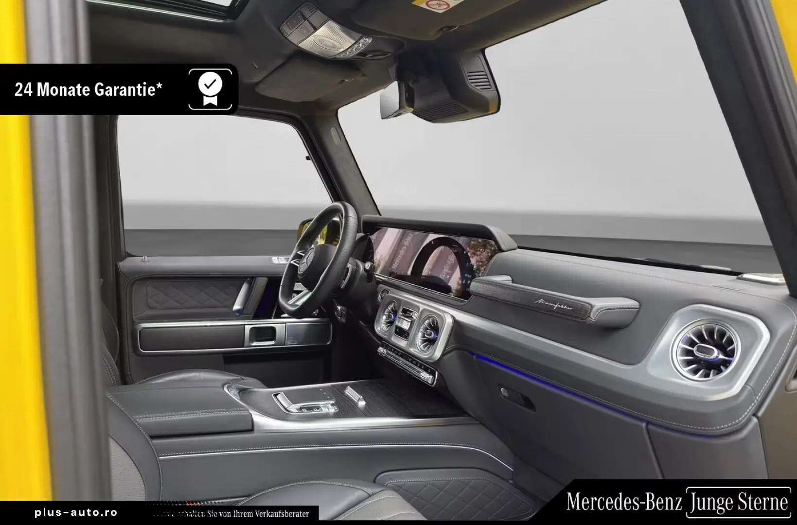 MERCEDES-BENZ G 500 AMG Manufaktur Sun Yellow