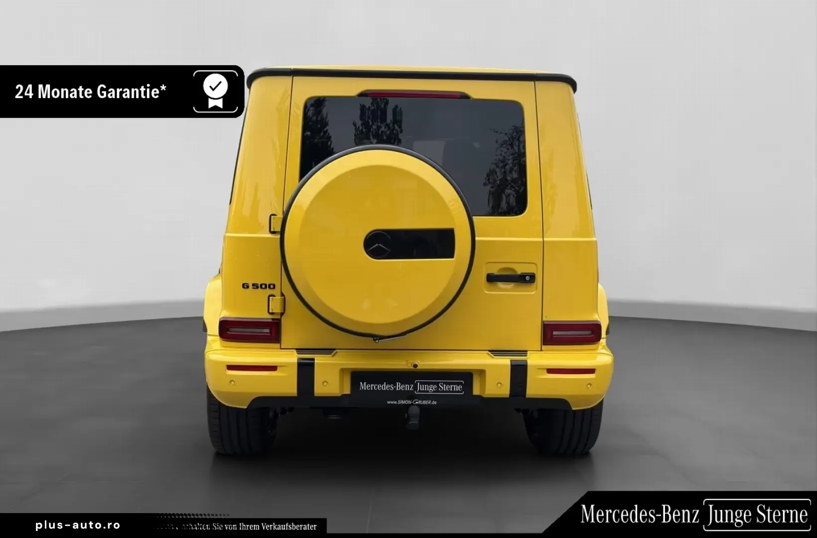 MERCEDES-BENZ G 500 AMG Manufaktur Sun Yellow