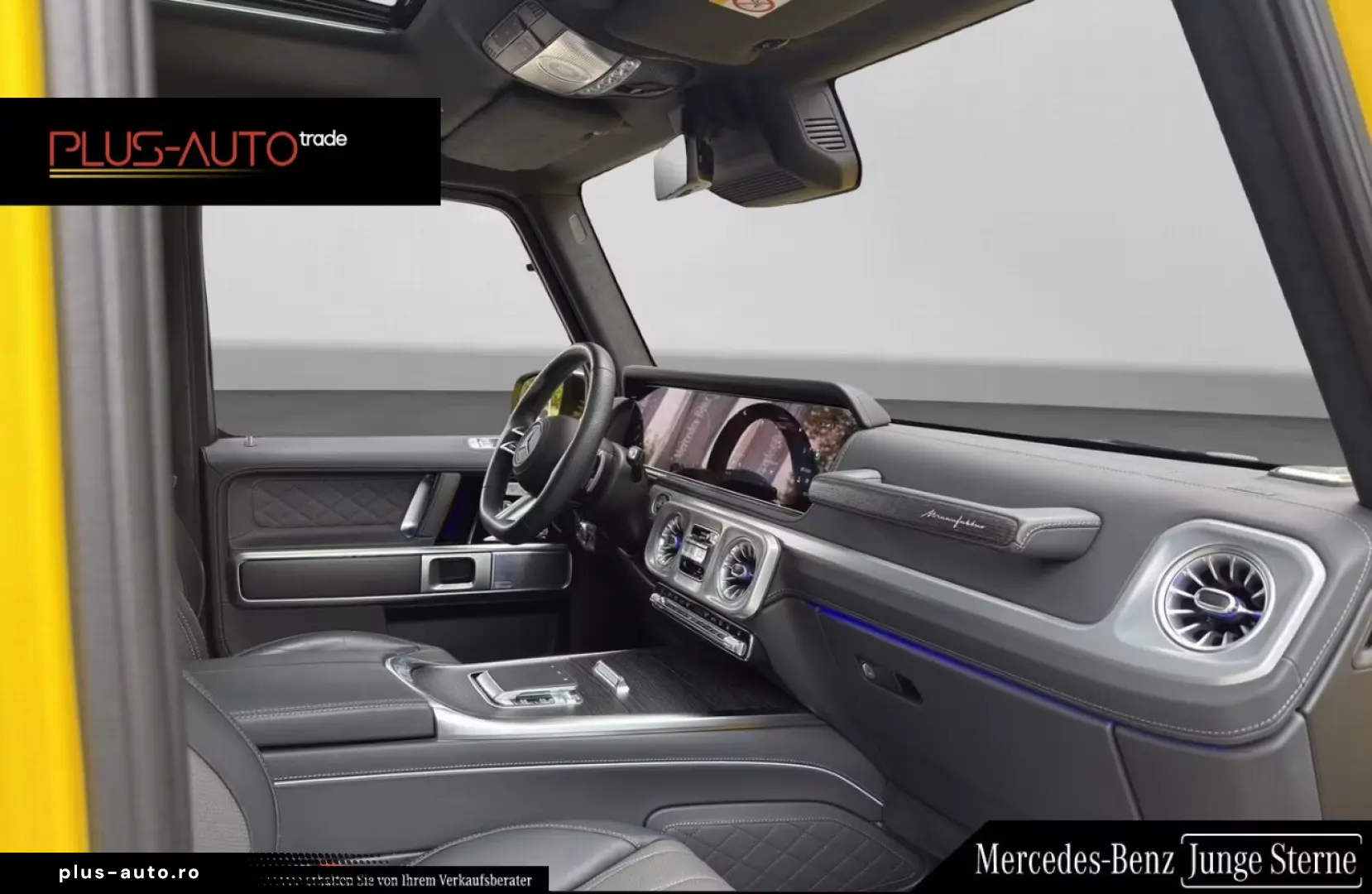 MERCEDES-BENZ G 500 AMG Manufaktur Sun Yellow