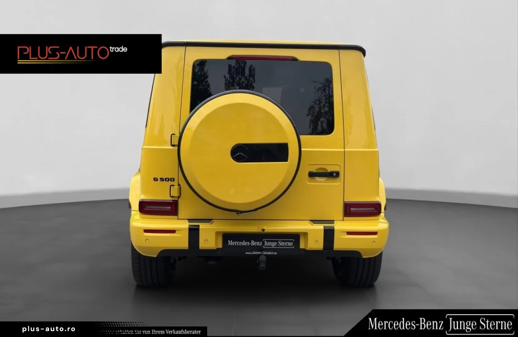 MERCEDES-BENZ G 500 AMG Manufaktur Sun Yellow