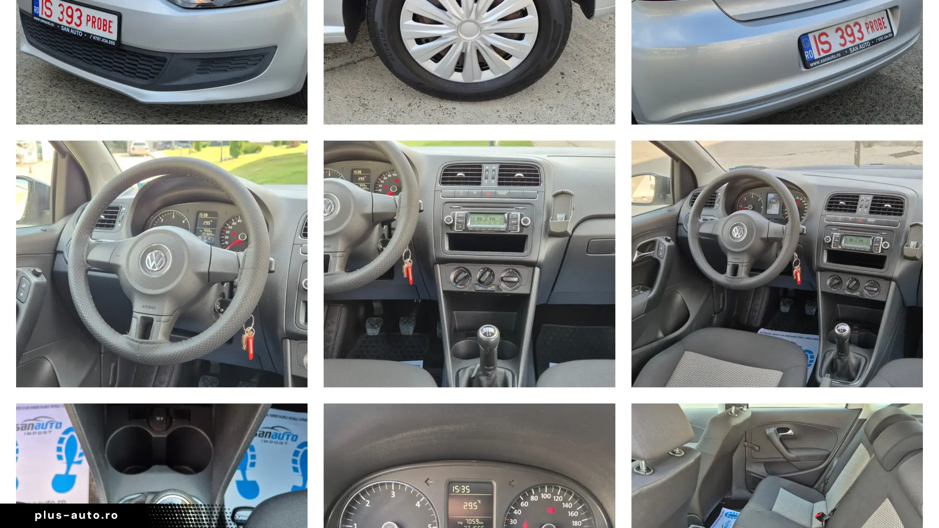 VW Polo 2009 1.6 TDI 75 CP euro 5