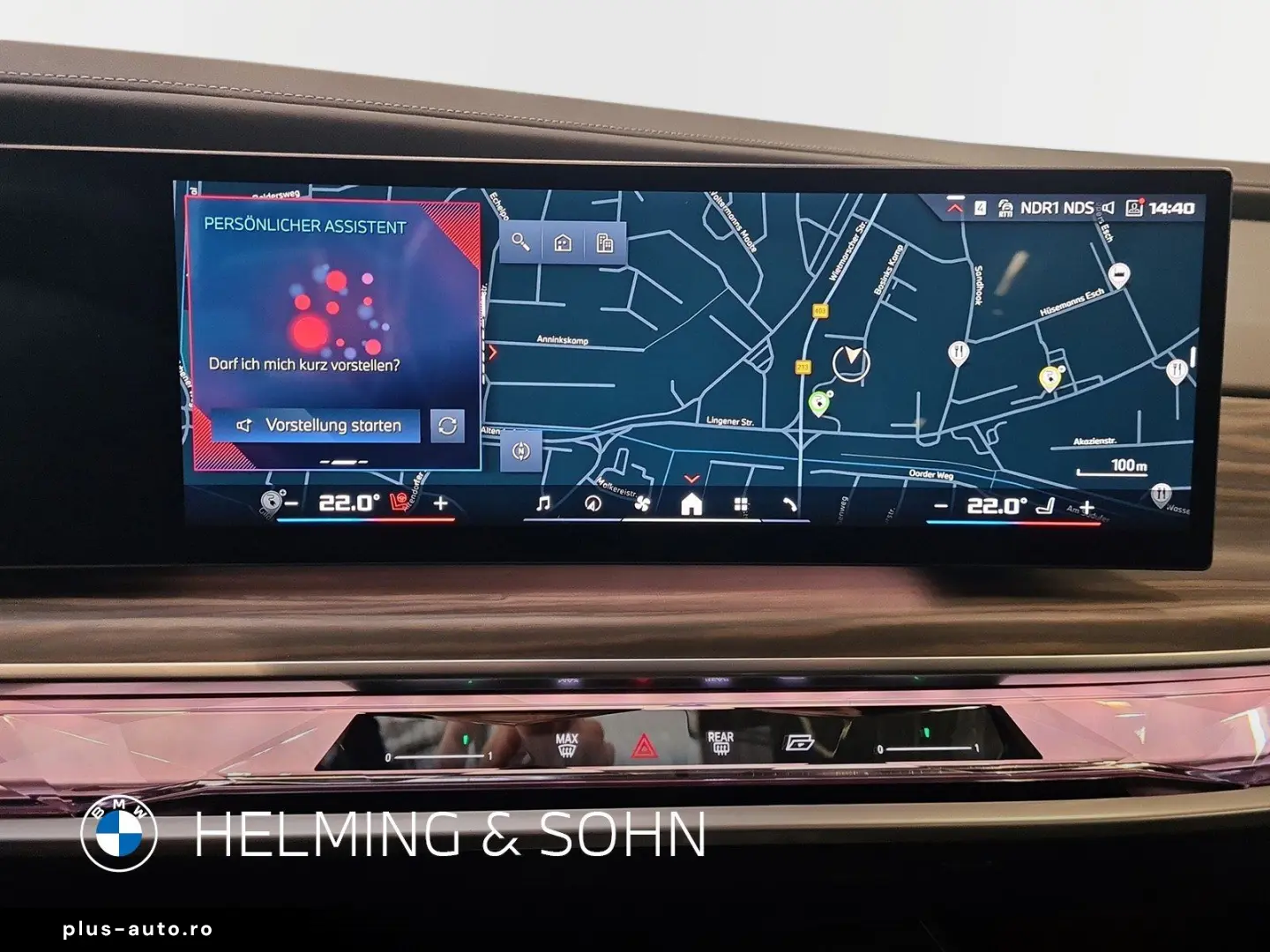 BMW M760e xDrive Limousine B&W Surround Massage AHK