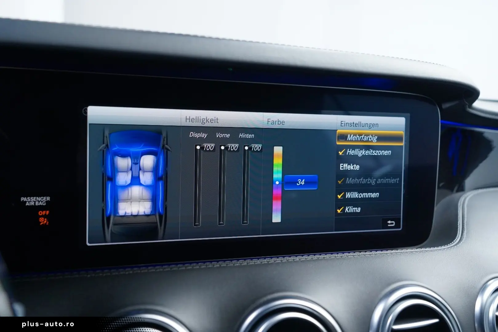MERCEDES S 63 AMG 4M  9G BURM 360  PANO HUD