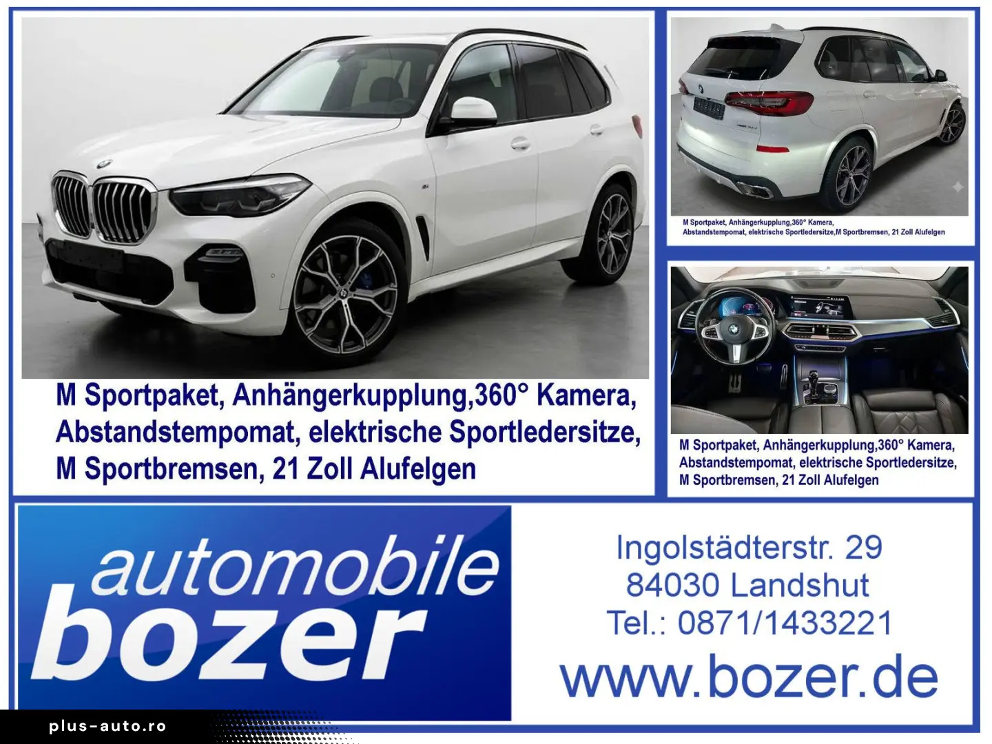 BMW X5 xDr 30d G05 MSport 360  AHK Abstandstempomat