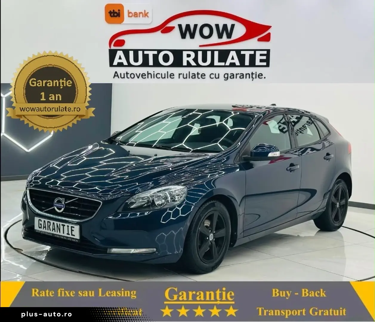 VOLVO V40 2014 1.6D E5 Garantie 12 Luni Rate Avans 0 Doar Cu